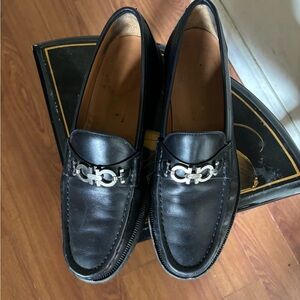 Salvatore Ferragamo  Leather Loafers